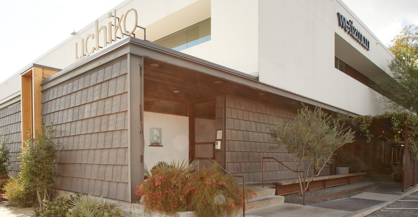 The exterior of Uchiko Austin.